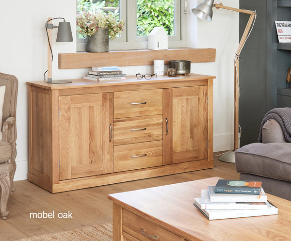 Mobel Oak Large Sideboard