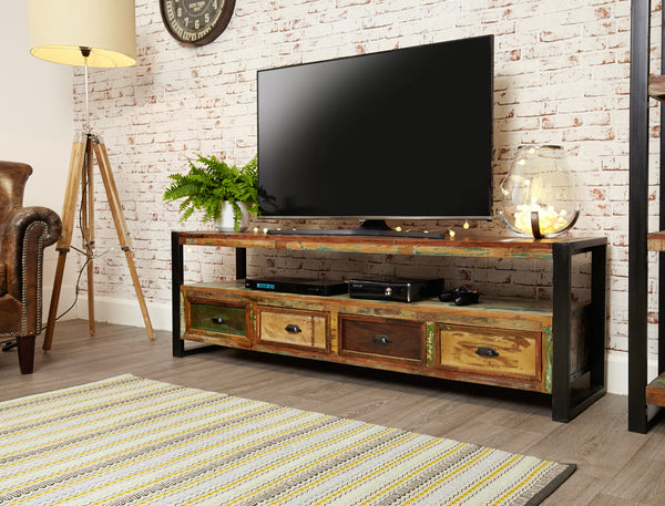 Urban Chic Open Widescreen Television Cabinet