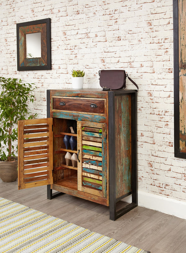 Urban Chic Shoe Storage Cupboard (with drawer)