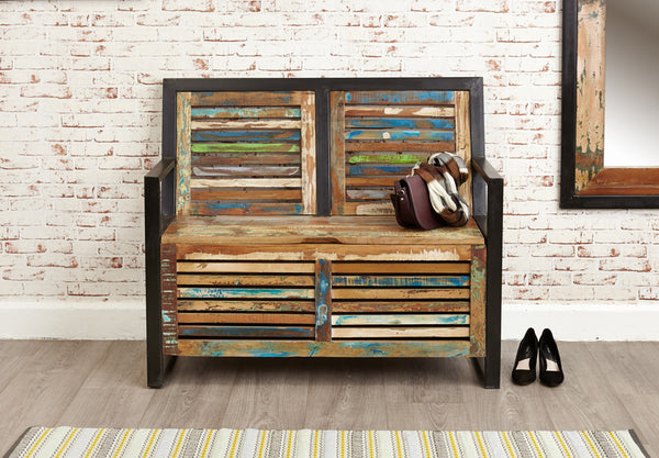 Urban Chic Storage Monks Bench (with shoe storage)