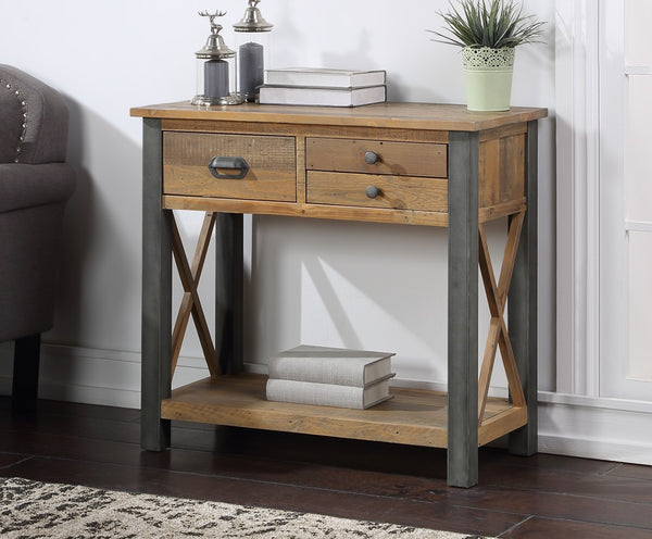 Urban Elegance - Reclaimed Small Console Table