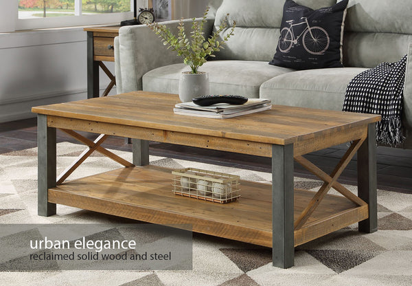 Urban Elegance - Reclaimed Coffee Table