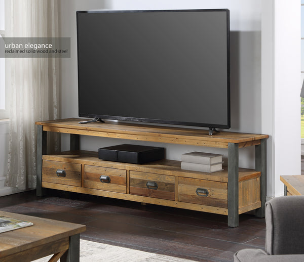 Urban Elegance - Reclaimed Extra Large Widescreen TV unit