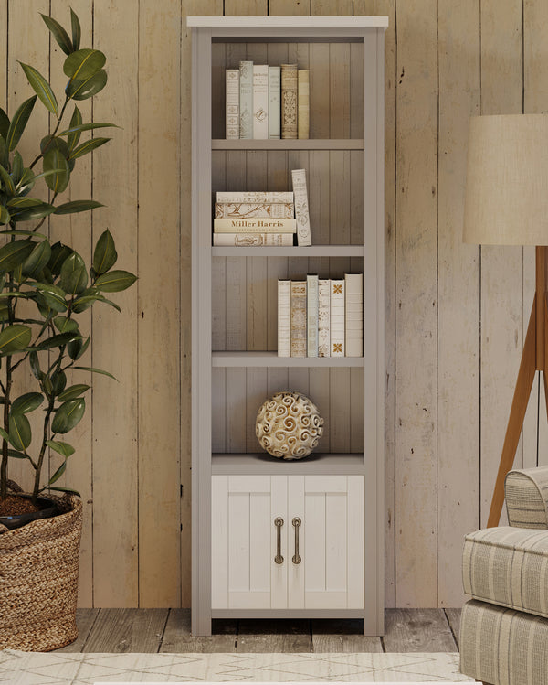 Greystone - Narrow Bookcase