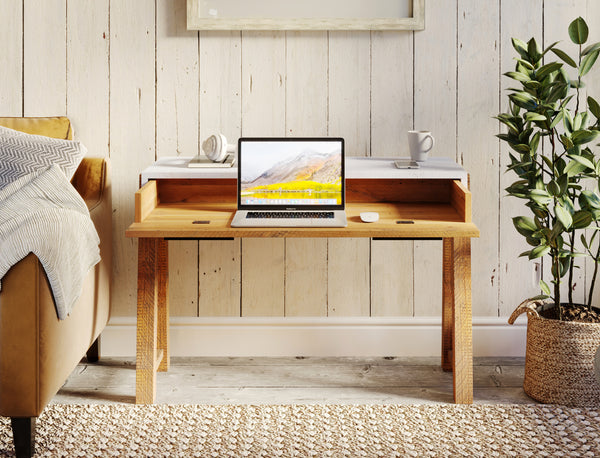 Trinity  - Reclaimed Home Office Desk / Dressing Table